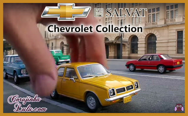 Chevrolet Collection da Editora Salvat agora em todo o Brasil nacional carrinho em miniatura carrinhos carro metal miniaturas nacionais coleção colecionadores coleções colecionador