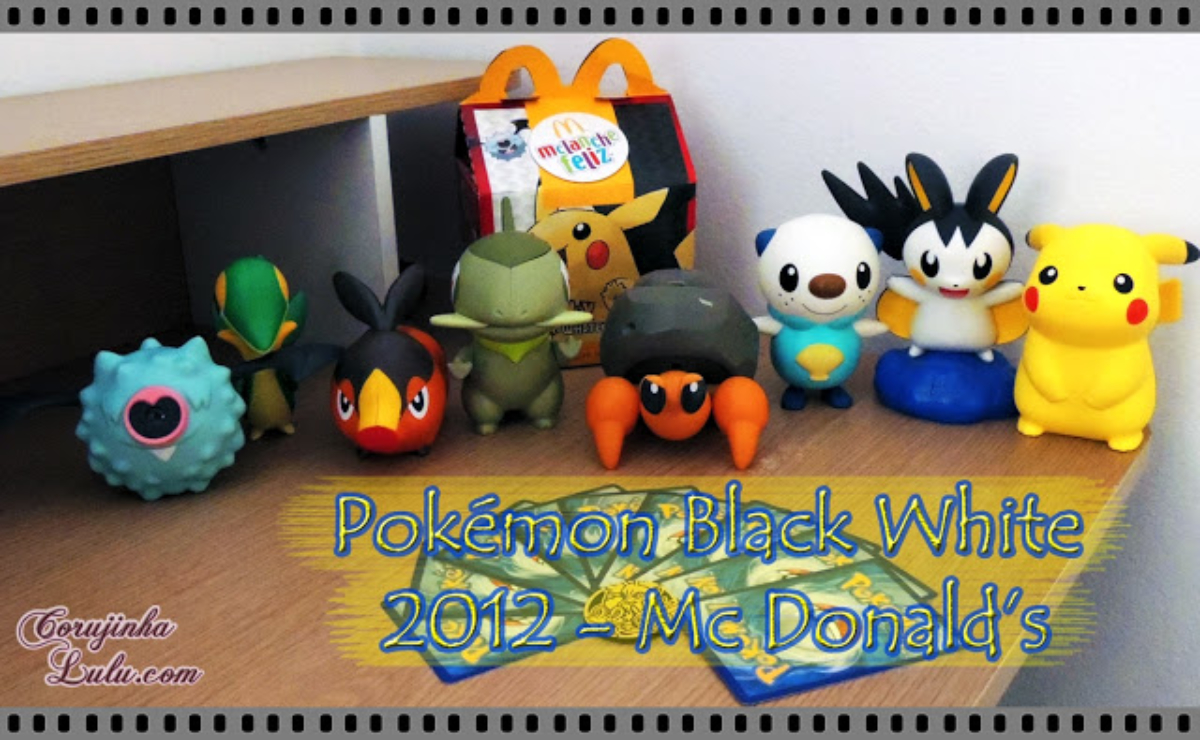 McLanche Feliz no Japão traz novos brinquedos de Pokémon para