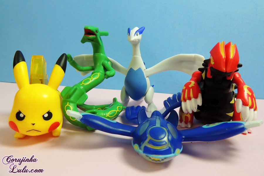 Coleção Brindes Mcdonalds Pokémon Pikachu